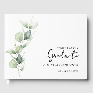 Graduation Photo Eucalyptus Grad 2025 Guest Book