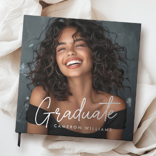 Graduation photo graduate guest book
