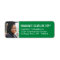 Graduation Photo Green and White Return Address
