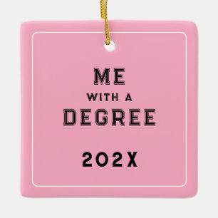 Graduation Photo Keepsake Ceramic Ornament