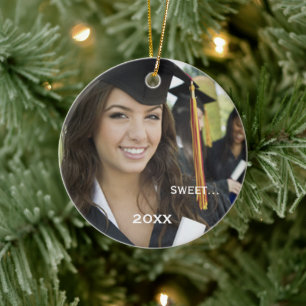 Graduation Photo Keepsake Ornaments