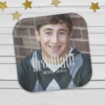 Graduation Photo Minimalist Simple Modern Grad