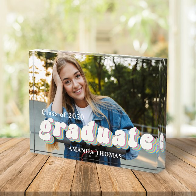 Graduation Photo Modern Retro Typography  (Creator Uploaded)