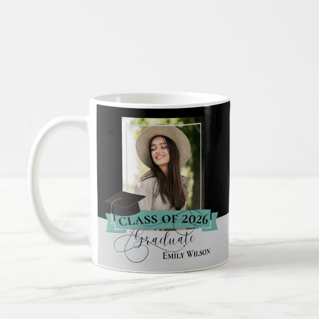 Graduation Photo Mug – Class of 2026 (Left)