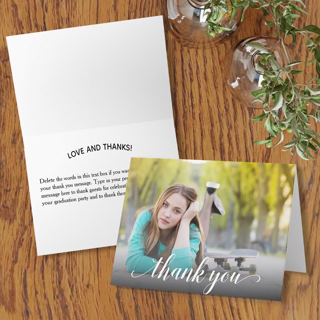 Graduation Photo Note Card (Creator Uploaded)