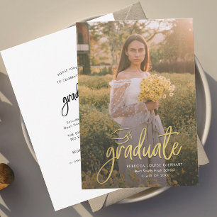 Graduation Photo Open House 2025 Grad Party Invitation