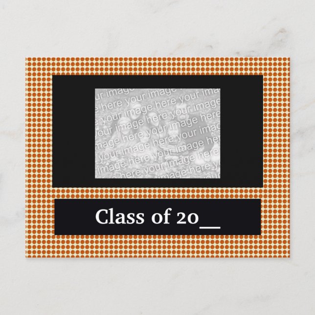 Graduation Photo Party Invitation Tempalte (Front)