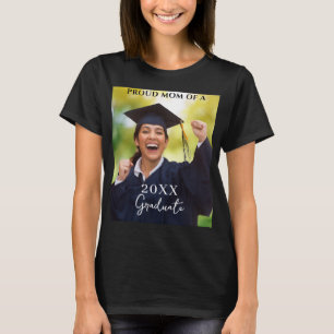 Graduation Photo Proud Mum T-Shirt