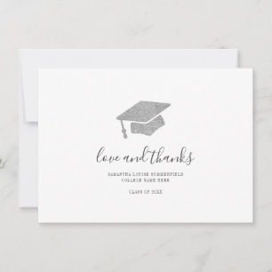 Graduation Photo Script 2025 Grad Thank You Card