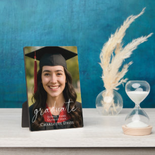 Graduation Photo Sign Celebrate the Graduate Plaque