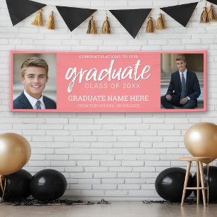 Graduation Photos - Class of Year - Coral Virtual Banner