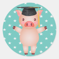 Graduation Pig and Stars