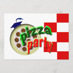 Graduation Pizza Party !!!! Invitation