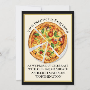 Graduation / Pizza Party Invitation