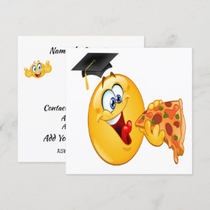 Graduation Pizza Party Invitation