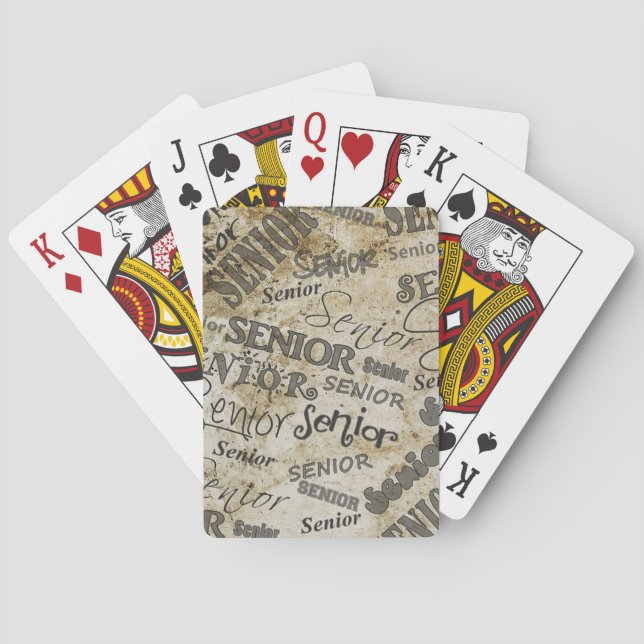 graduation playing cards (Back)