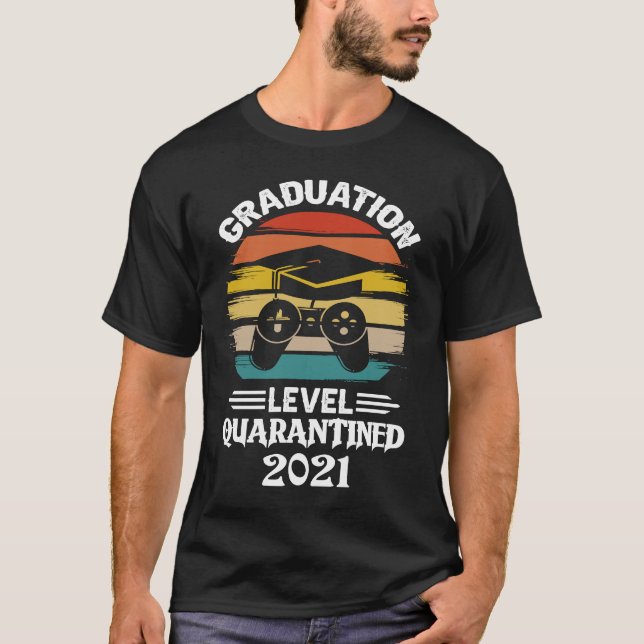Graduation Present For Her Him 2021 High School ma T-Shirt (Front)
