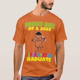 Graduation Proud Dad 2022 Kindergarten Graduate 4 T-Shirt