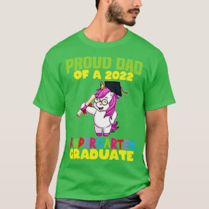 Graduation Proud Dad 2022 Kindergarten Graduate 9 T-Shirt