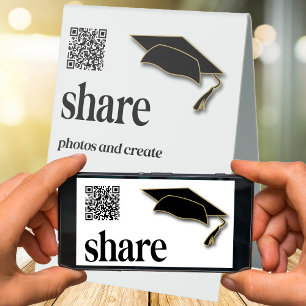 Graduation QR Code Photo Pictures Guestbook