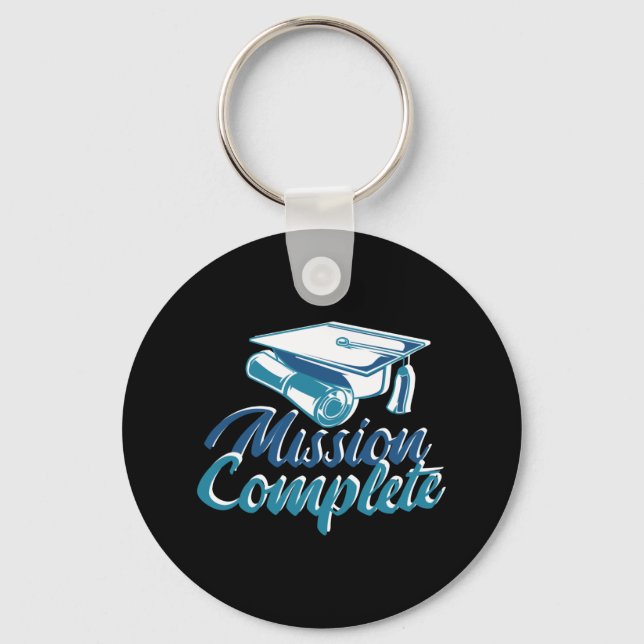 Graduation Quote Key Ring (Front)