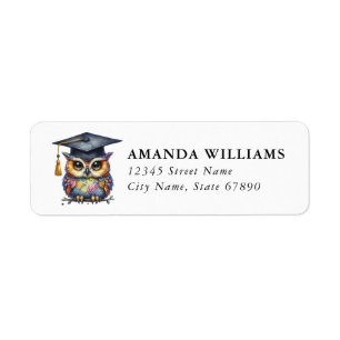 Graduation Return Address Labels