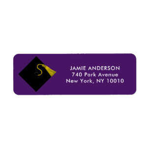 Graduation Return Address Labels