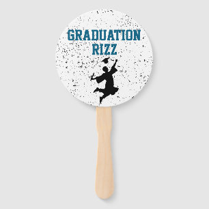 Graduation Rizz Hand Fan