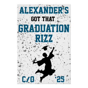Graduation Rizz Poster
