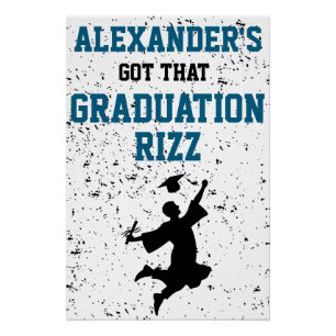 Graduation Rizz Poster