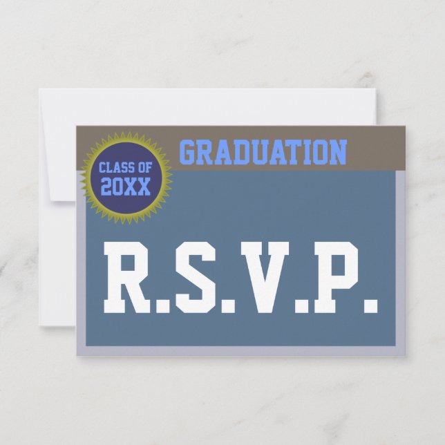 Graduation RSVP Card (Front)