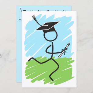 Graduation Runner © Party Cross Country Track Invitation