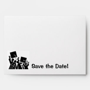 Graduation Save the Date Envelope