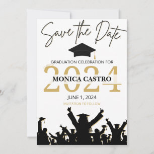 Graduation Save the Date Invititation Invitation