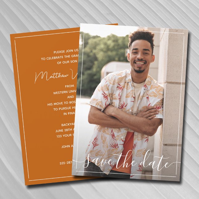 Graduation Save the Date Photo Invitation (Creator Uploaded)