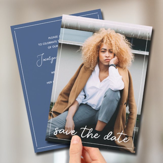 Graduation Save the Date Photo Invitation (Creator Uploaded)