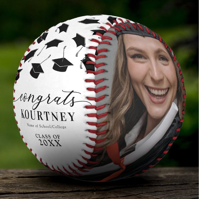 Graduation Senior Graduate Photo Baseball (Creator Uploaded)