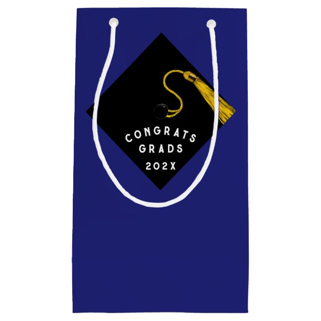 Graduation Seniors Congrats Small Gift Bag (Front)