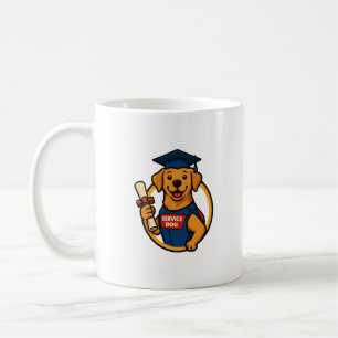 Graduation Service Cute Dog Coffee Mug