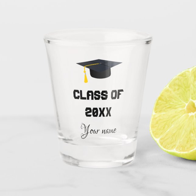 Graduation Shot Glass (Front)