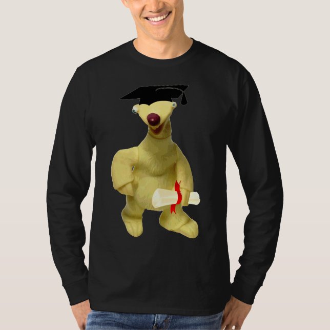 Graduation Sloth T-Shirt (Front)