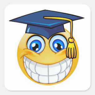 Graduation Smile  Sticker