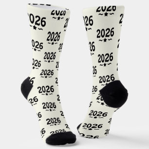 Graduation Star Class of 2026 Grad  Socks