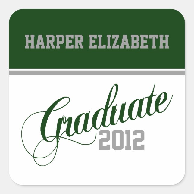 GRADUATION Sticker (Front)