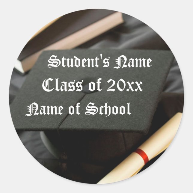 Graduation Stickers (Front)
