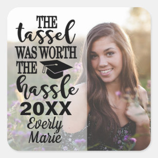 Graduation Stickers with Photo