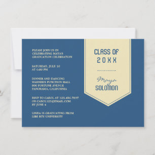 Graduation Stole Invitation