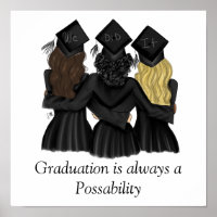 Graduation Student Poster for School Counsellors