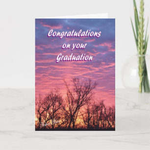 Graduation Sunrise Card