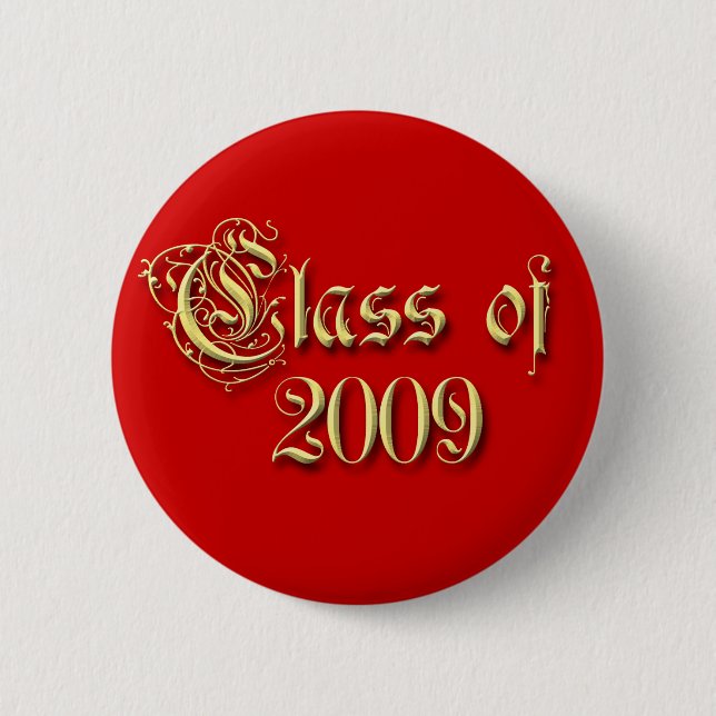 Graduation Supplies and Gifts T-shirts and Sticker 6 Cm Round Badge (Front)